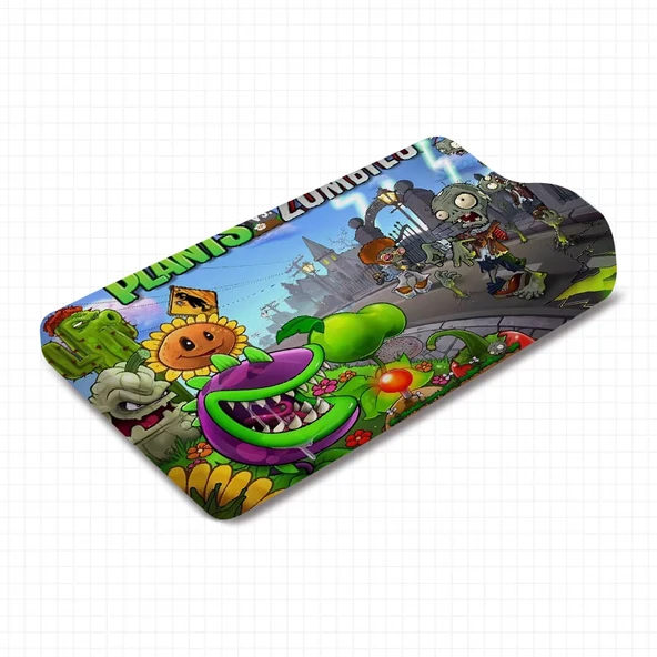 Çocuk Karikatür Plants Vs Zombies Hafızalı Köpük Yastık - Figür 7, 6-8cm