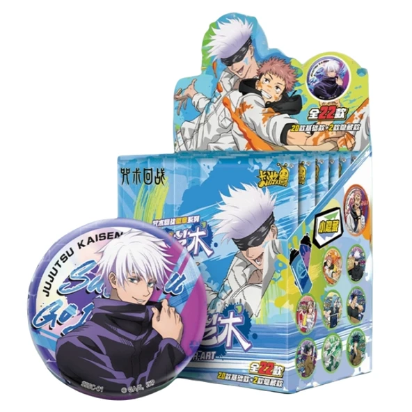 Jujutsu Kaisen Alan Sınırı Kaldırma Rozeti - 5'li Paket - 3