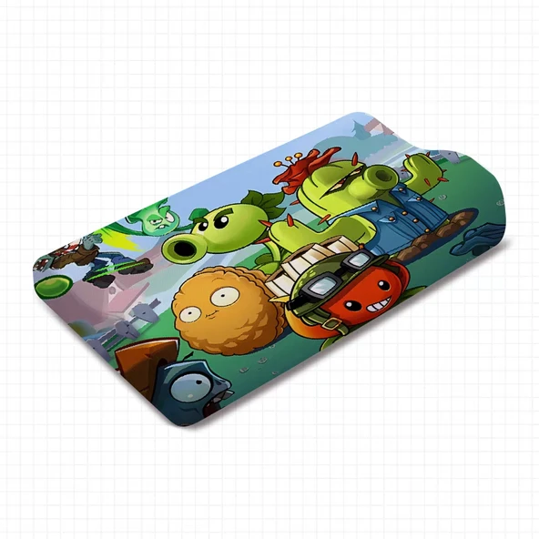 Çocuk Karikatür Plants Vs Zombies Hafızalı Köpük Yastık - Figür 2, 6-8cm - 6