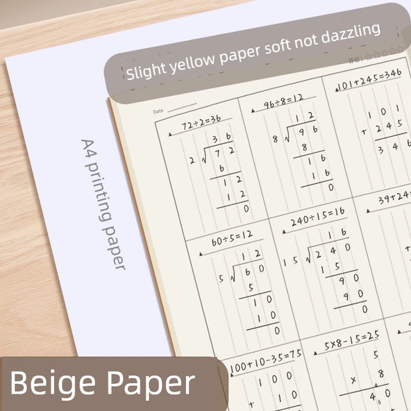 Matematik Abaküs Alıştırma Kitabı - 5 Kitap - 5