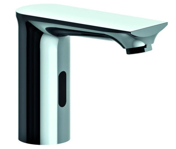 GPD FLB13 Fotoselli Çift Su Girişli Lavabo Bataryası Pilli Ve Elektirikli