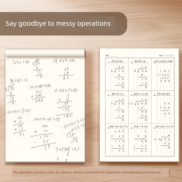 Matematik Abaküs Alıştırma Kitabı - 5 Kitap - 4
