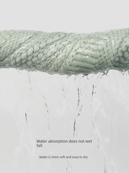 Polyester Havlu Seti - Badem Kahvesi (Havlusu ve Banyo Havlusu) - Resim 4