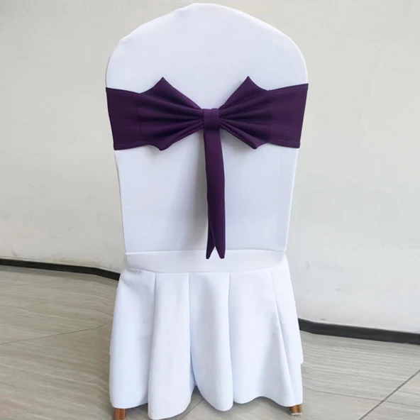 Fuşya Sandalye Kurdelesi - 42x20cm - 42x20cm - Hava Katmanlı