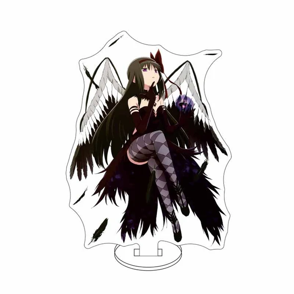 Madoka Magica Akrilik Ayakta Durabilen İşaret Süsü - Renk 2 - Resim 6