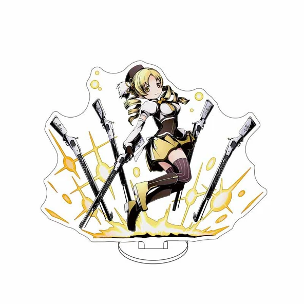 Madoka Magica Akrilik Ayakta Durabilen İşaret Süsü - Renk 2 - Resim 11