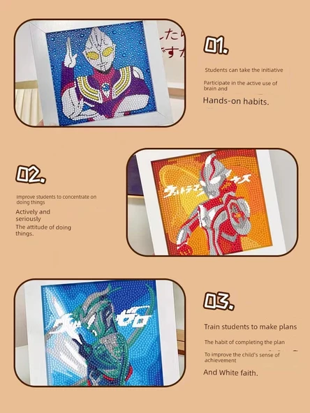 Çocuklar İçin Sabır Eğitici Oyuncak - [No.04 Astronot] + Kit - 4