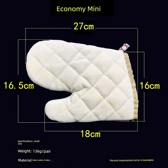 Isıya Dayanıklı Fırın Eldiveni - Ekonomik Model - 1 Çift
