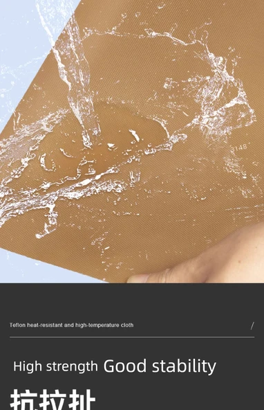 Yüksek Isıya Dayanıklı Teflon Kumaş - 100cm En x 2 Metre - 11