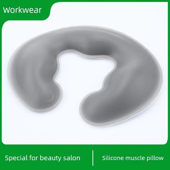 Silikon Yüz Yastığı - Güzellik Yatağı - 3. Nesil Ten Rengi - Yumuşak Taban - Yuvarlak - 3.5cm - 3