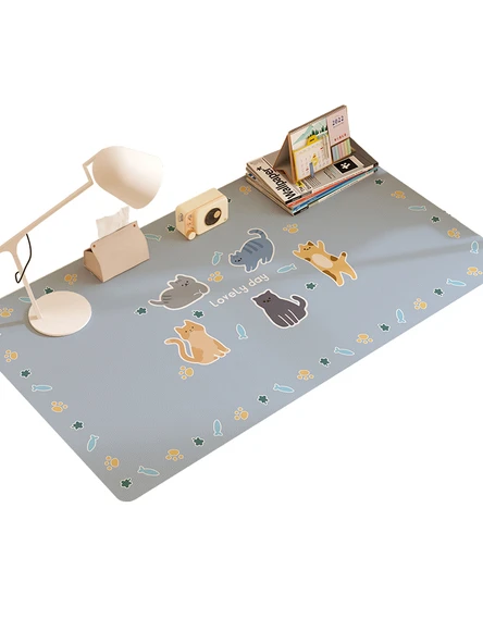 Çocuk Öğrenci Masa Matı - Mimi Action Koyun Postu Leke Tutmaz Ped 40*60cm - 6