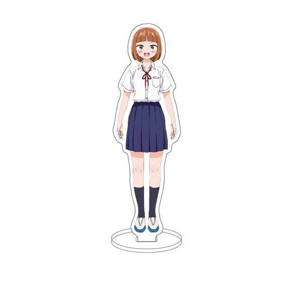 Tehlikeli Şeyler Kalbimde Anime Akrilik Ayakta Tabela - 12