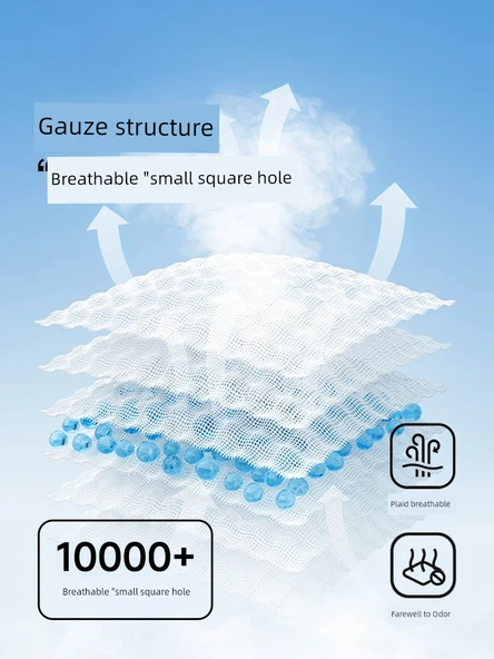 Pamuklu Müslin Giyilebilir Bornoz Havlu - Lantau Çiçeği - 6