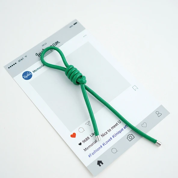 Minimalist Deri Örgü Araba Anahtarlık - Stil 4-H52