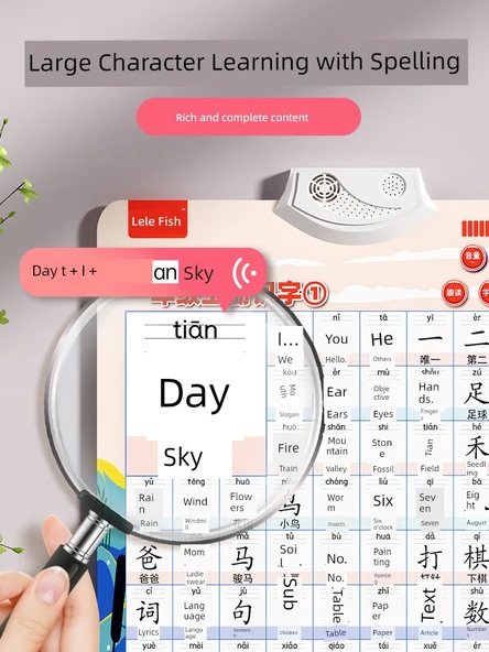 Sesli Okuma Duvar Tablosu 1. Sınıf 1. Cilt + Çince Pinyin - Resim 2