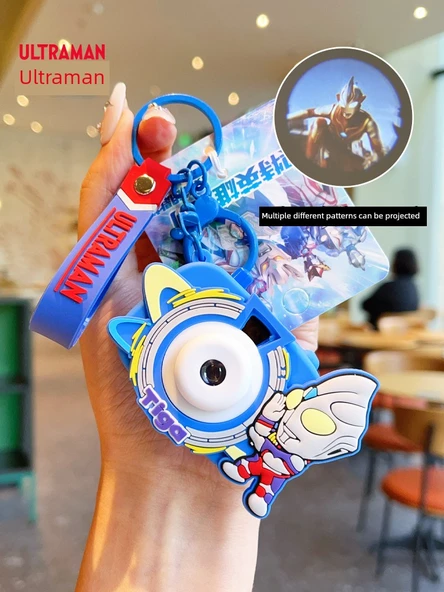 Ultraman Projeksiyon Kameralı Anahtarlık - Trija - 3