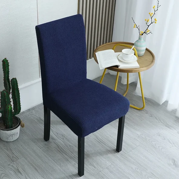 Elastik Sandalye Kılıfı - 45x55cm - Lacivert