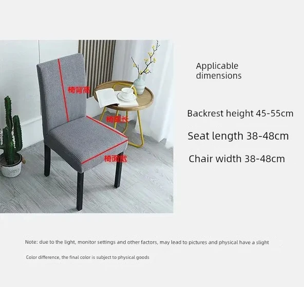 Elastik Sandalye Kılıfı - 45x55cm - Lacivert - 10