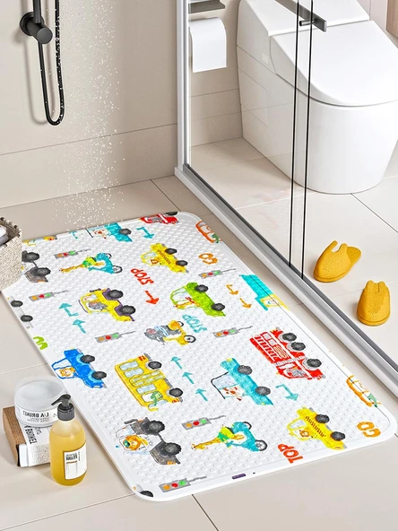 Çocuk Banyo Kaymaz Taban Halısı - 50x80cm - Bebeğin Evi - 2