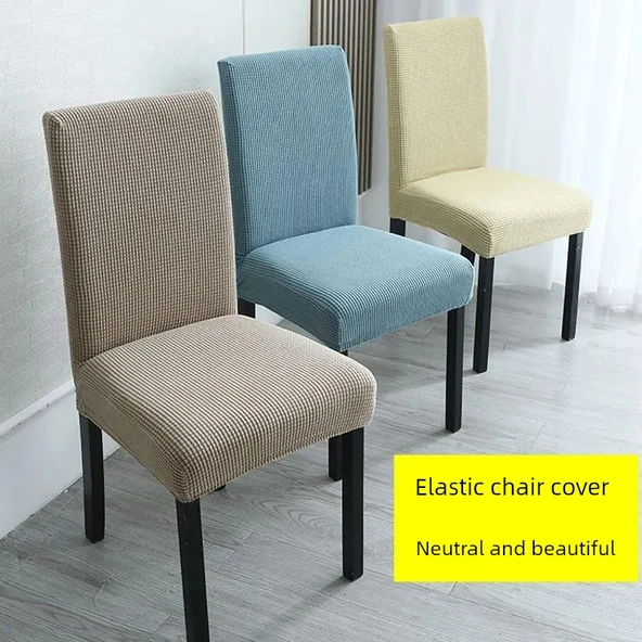 Elastik Sandalye Kılıfı - 45x55cm - Lacivert - 3