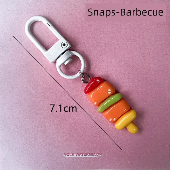 Barbekü Anahtarlık - Klipsli Barbekü