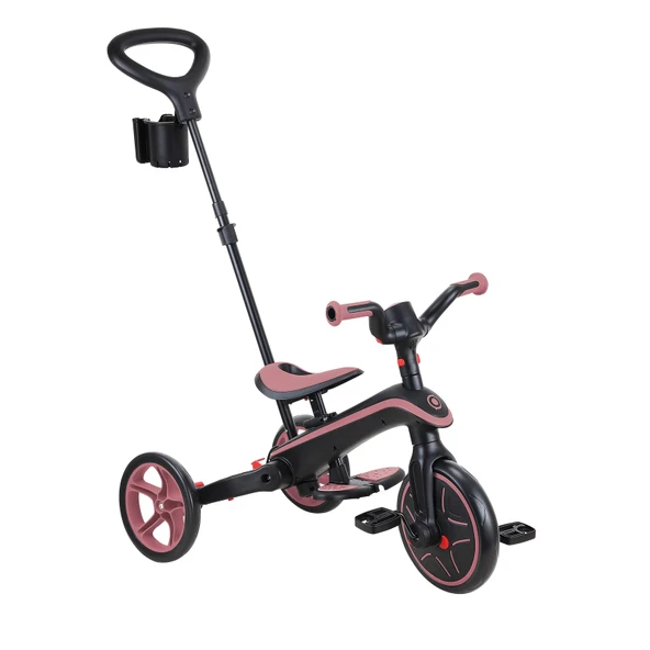 Globber Explorer 4in1 Katlanabilir Bisiklet Koyu Pastel Pembe - 2