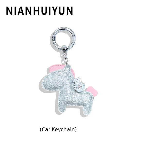 Araba Anahtarlık Kolye - Yeni Online Parlak Gümüş Yakında Zengin Limited Edition