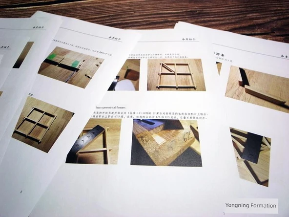 A4 200g Kuşe Kağıt İnce İşçilik Eğitim Seti - Altıgen İki Cilt - Resim 11