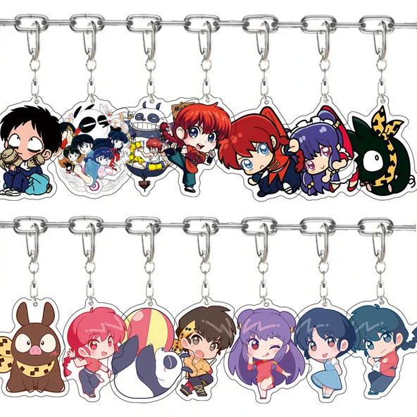 Ranma 1/2 Akrilik Anahtarlık - Renk 5 - 7