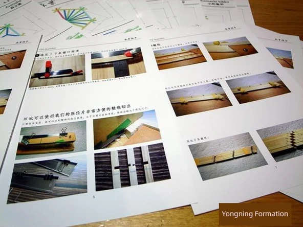 A4 200g Kuşe Kağıt İnce İşçilik Eğitim Seti - Altıgen İki Cilt - Resim 5