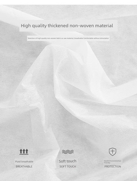 Tek Kullanımlık Yatak Örtüsü 40 Adet - Su Geçirmez Yağa Dayanıklı 90x215cm (75-80x190cm Yatak için) - Resim 9