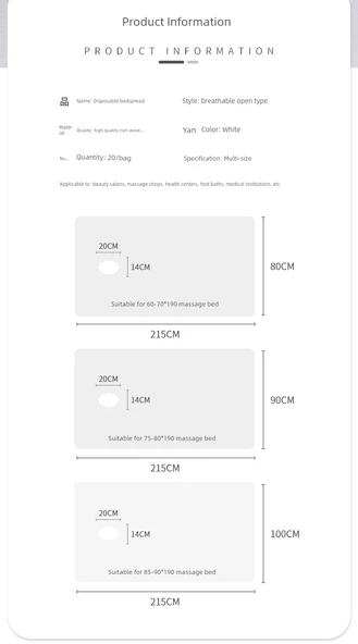 Tek Kullanımlık Yatak Örtüsü 40 Adet - Su Geçirmez Yağa Dayanıklı 90x215cm (75-80x190cm Yatak için) - Resim 8
