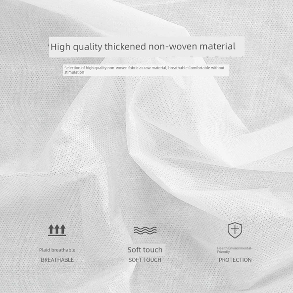 Tek Kullanımlık Yatak Örtüsü 40 Adet - Su Geçirmez Yağa Dayanıklı 90x215cm (75-80x190cm Yatak için) - Resim 3