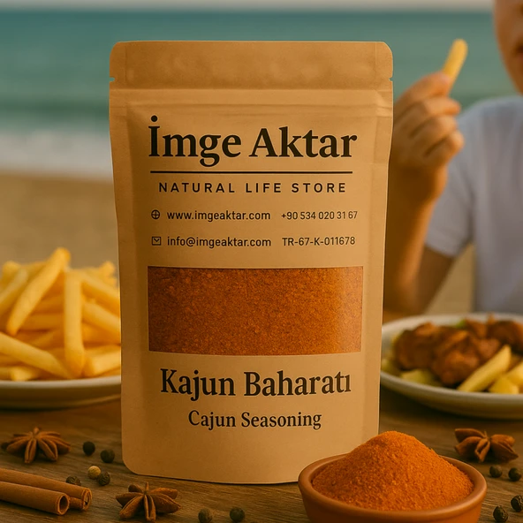 Kajun Baharatı Patates Baharatı 100g - 3