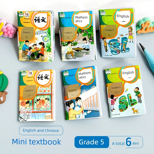 Mini Çocuk Ders Kitapları - 5. Sınıf 1. ve 2. Dönem - 3 Adet