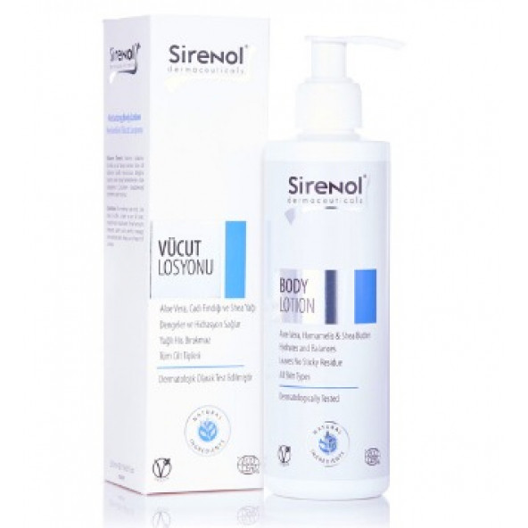 Sirenol Natural Vücut Losyonu