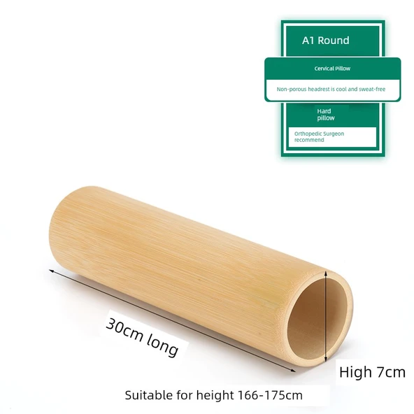 Bambu Boyun Düzeltici Yastık - Yuvarlak 7cm