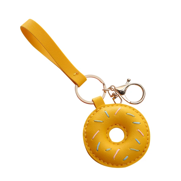 DIY El Yapımı Anahtarlık Kolye Yaratıcı Malzeme Kiti - Sarı Donut Kolye (DIY Malzeme Paketi) - 6