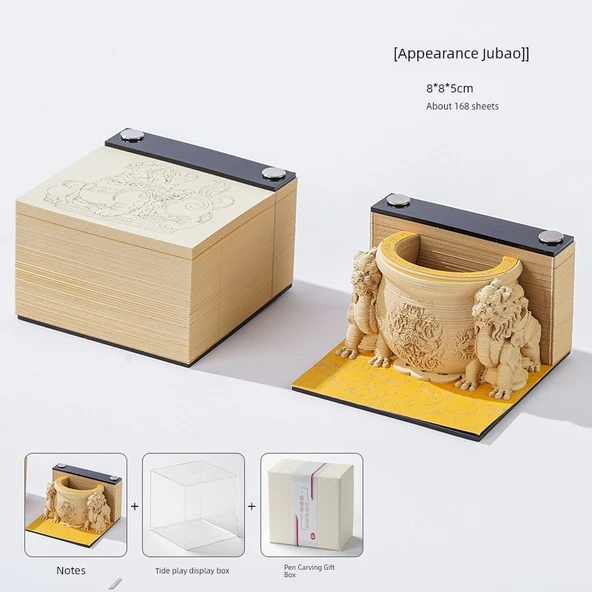 3D Stereo Pixiu Jubao Chao Oyun Ekranlı ve Jiandiao Hediye Kutulu