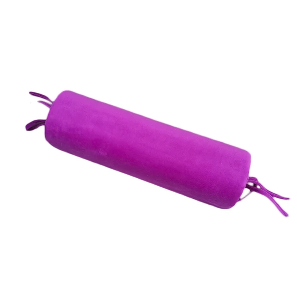 Hamileler İçin Silindir Süngerli Masaj Yastığı - Açık Pembe (60cm, İnci Pamuklu) - 6
