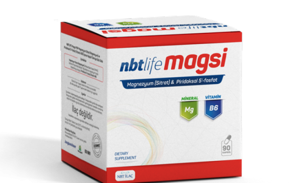 Magsi Magnezyum Sitrat + Piridoksal 5 Fosfat 90 Kapsül