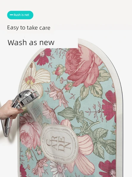 Diyatomlu Banyo Paspası - 50x80cm - Tiffany Wonderland Desenli - 5