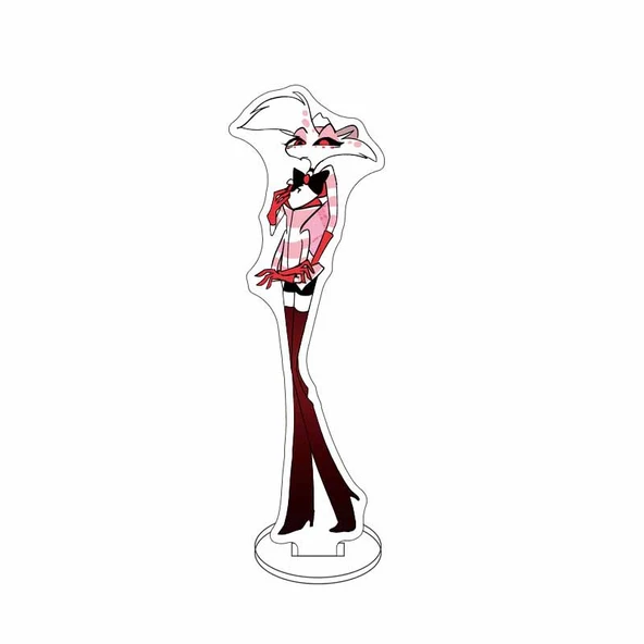 Hell Inn Hazbin Hotel Akrilik Ayaklı Stand İşareti - Renk 2