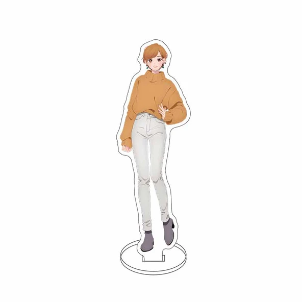 Anime Akrilik Ayakta Tabela Süsü - El Yapımı - Renk 9