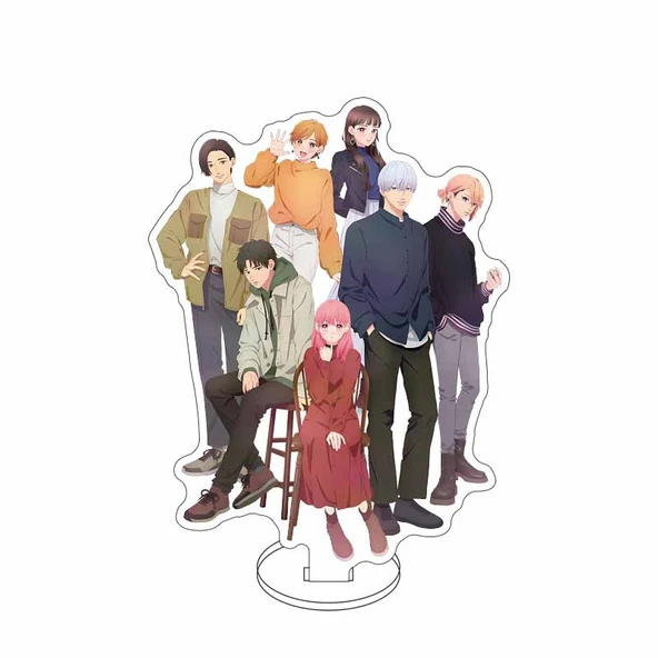 Anime Akrilik Ayakta Tabela Süsü - El Yapımı - Renk 11 - 8