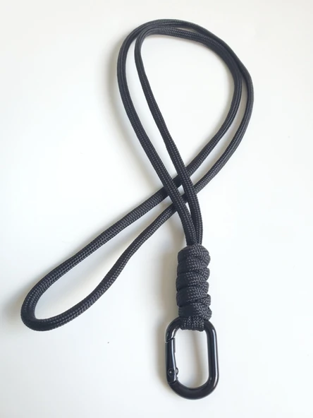 Paraşüt İpi Örgü Anahtarlık - 45cm + 2 Aksesuar - Resim 5