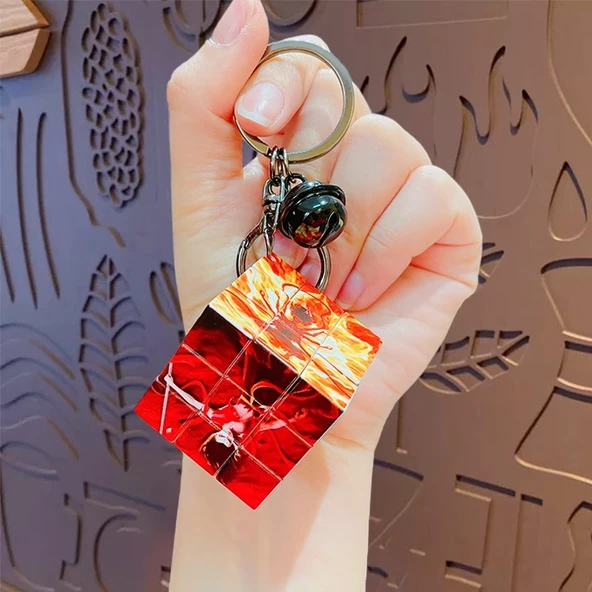 Nezha Rubik Küp Anahtarlık 2'li Paket - UPS666739955