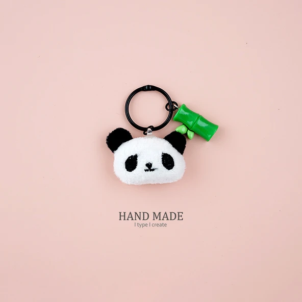 Sevimli Panda Bebek Okul Çantası Anahtarlık - No. 6 Stil a K275