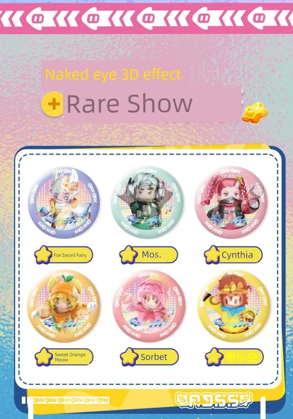 Yuan Dream Star Yapı Adamı Kör Kutu - Rastgele 3 Kutu - 10