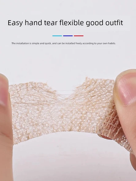 Isıya Dayanıklı Fırın Eldiveni Bandı 2.5 x 450cm - Siyah 2 Adet - Resim 5